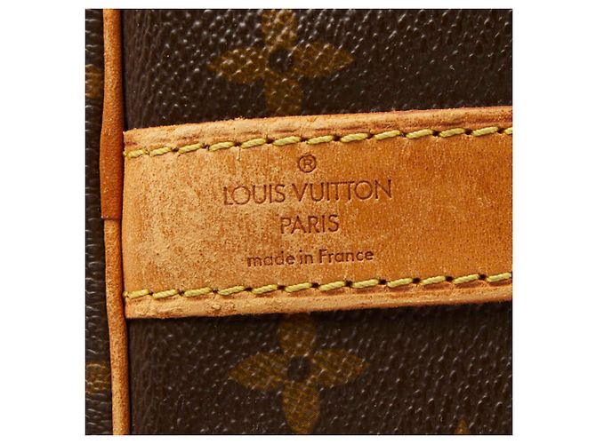 Louis Vuitton Monogram Keepall Bandoulière 60 Marrone - vista 13