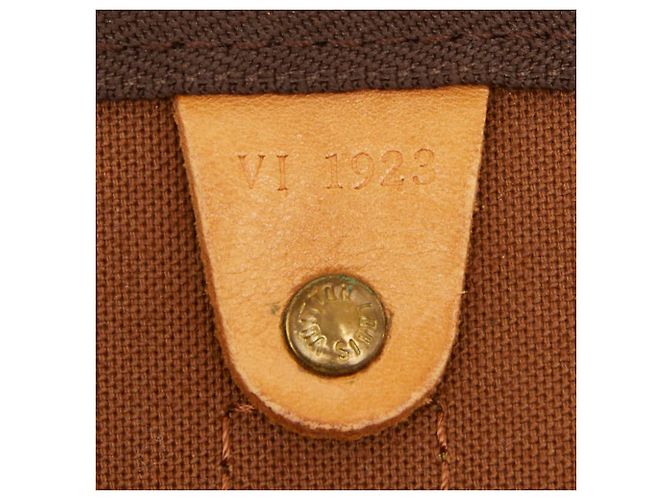 Louis Vuitton Monogram Keepall Bandoulière 60 Marrone - vista 14