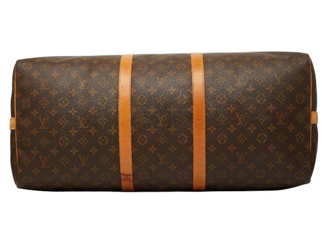 Louis Vuitton Monogram Keepall Bandoulière 60 Marrone - vista 3