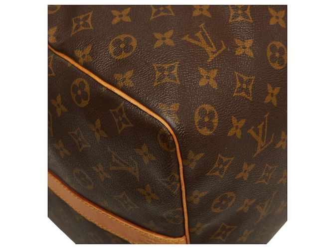 Louis Vuitton Monogram Keepall Bandoulière 60 Marrone - vista 5