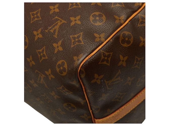 Louis Vuitton Monogram Keepall Bandoulière 60 Marrone - vista 8