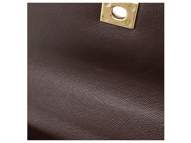 Borsa Louis Vuitton Damier Malesherbes Marrone - vista 10