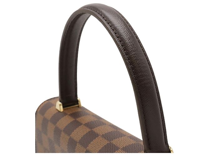 Borsa Louis Vuitton Damier Malesherbes Marrone - vista 6