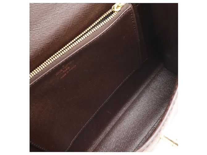 Borsa Louis Vuitton Damier Malesherbes Marrone - vista 8