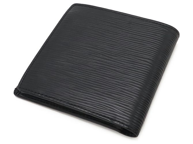 Louis Vuitton Epi Leather Bi-fold Wallet Black - view 3