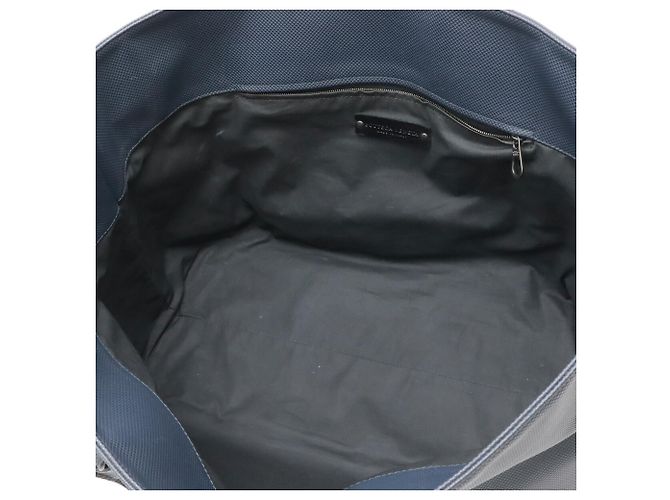 Borsa Tote Bottega Veneta Marco Polo Nero Blu navy - vista 7