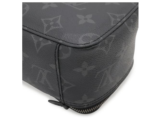 Pochette Louis Vuitton Monogram Eclipse Cube de Orangement PM Marrone Nero - vista 4