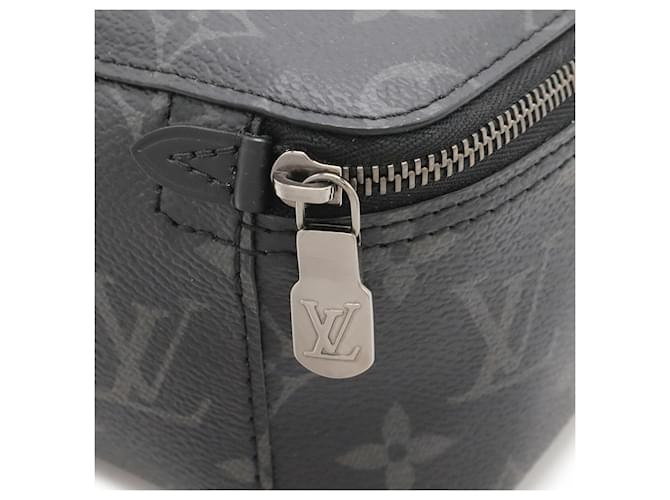 Pochette Louis Vuitton Monogram Eclipse Cube de Orangement PM Marrone Nero - vista 6
