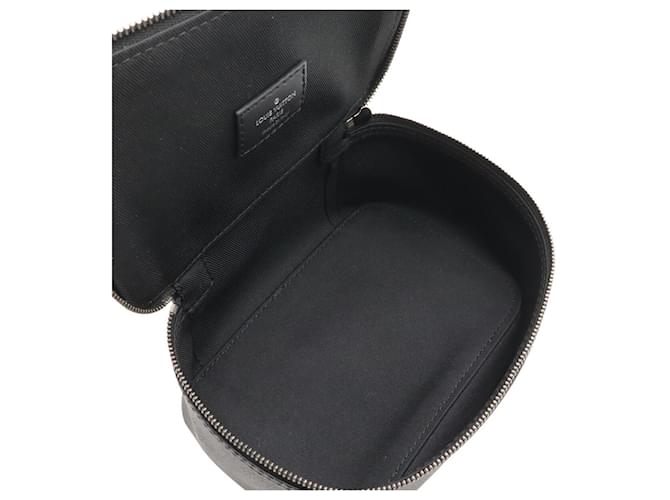 Pochette Louis Vuitton Monogram Eclipse Cube de Orangement PM Marrone Nero - vista 7