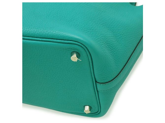 Hermès Borsa Hermes Picotin Lock 18 PM Blu - vista 5