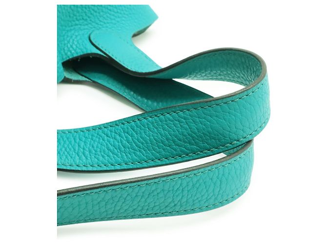 Hermès Borsa Hermes Picotin Lock 18 PM Blu - vista 6