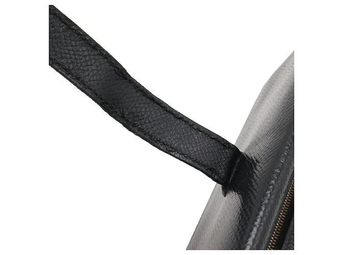 Hermès HERMES Bearn 2PLIS Tri-fold Long Wallet in Courchevel Leather Black - view 6