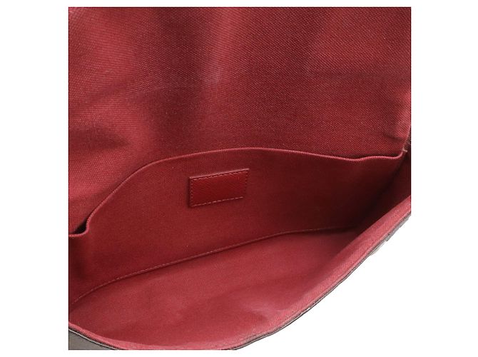 Borsa a tracolla Louis Vuitton Monogram Pochette Felicie Fuschia - vista 7