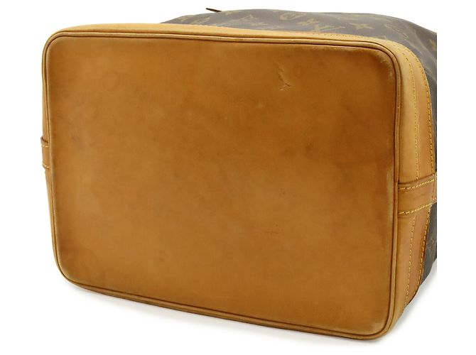 Borsa a Spalla Louis Vuitton Monogram Noe Marrone - vista 10