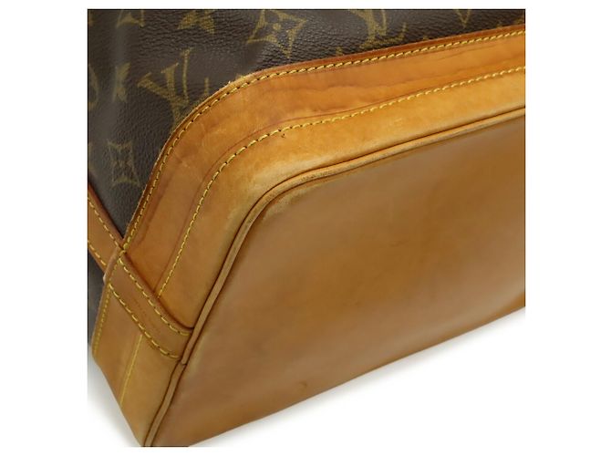 Borsa a Spalla Louis Vuitton Monogram Noe Marrone - vista 4