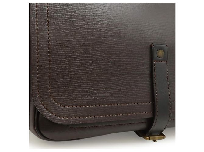 Borsa a tracolla Louis Vuitton Utah Line Coffee in pelle Marrone - vista 9