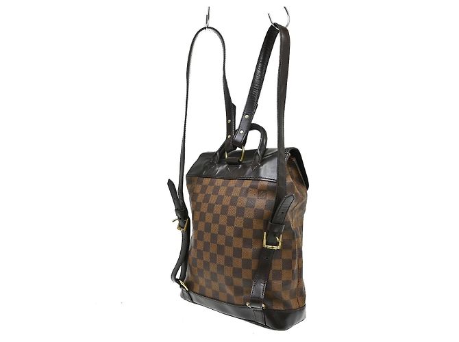 Louis Vuitton Soho Damier Ebene Marrone - vista 2