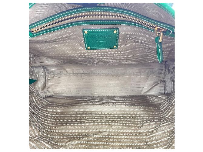 Bolso tote Prada beige - vista 12