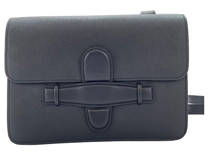 Céline Celine CELINE Borsa a Spalla Simmetrica Nero - vista 2
