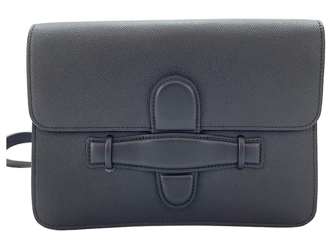 Céline Celine CELINE Borsa a Spalla Simmetrica Nero - vista 3