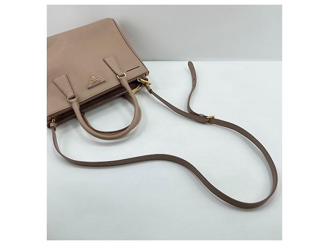 Borsa 2-Way Prada Galleria in rosa - vista 10