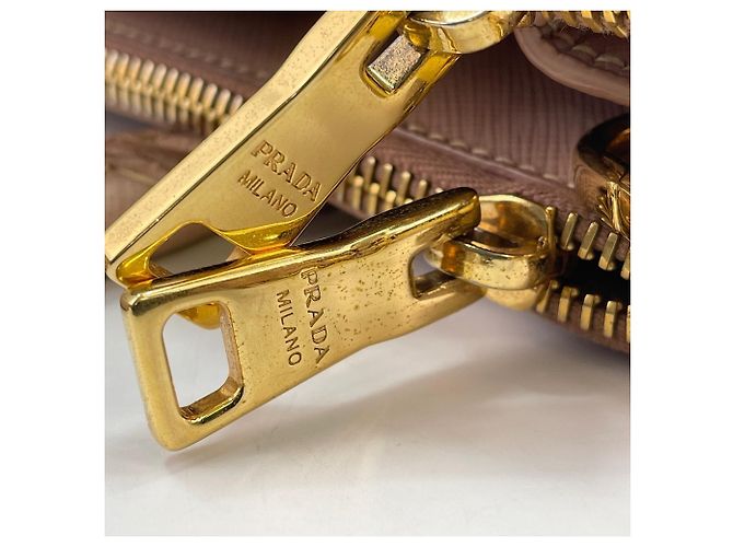 Borsa 2-Way Prada Galleria in rosa - vista 12