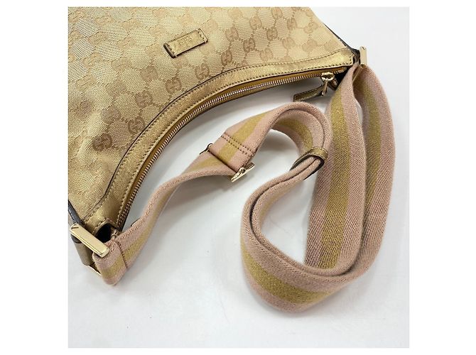 Borsa a tracolla Gucci beige - vista 10