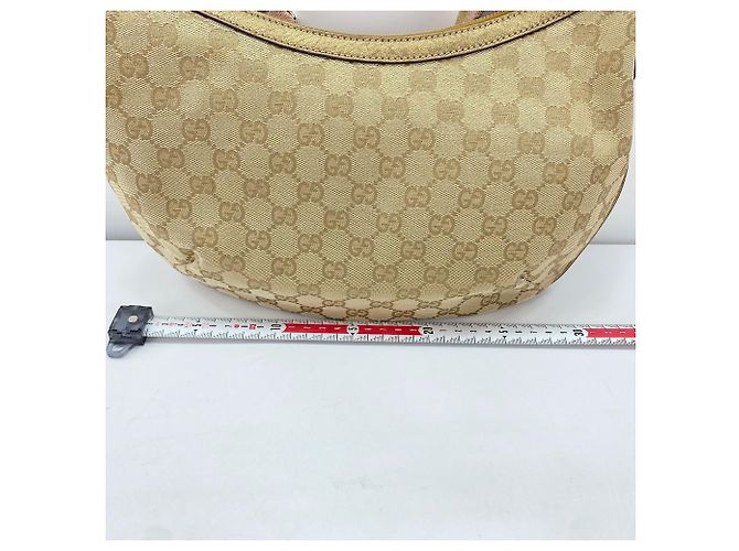 Borsa a tracolla Gucci beige - vista 4