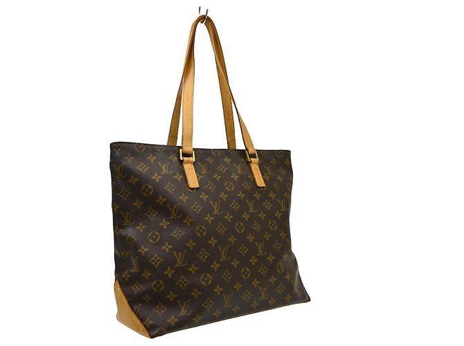 Louis Vuitton Cabas Mezzo Monogram Canvas Marrone - vista 2
