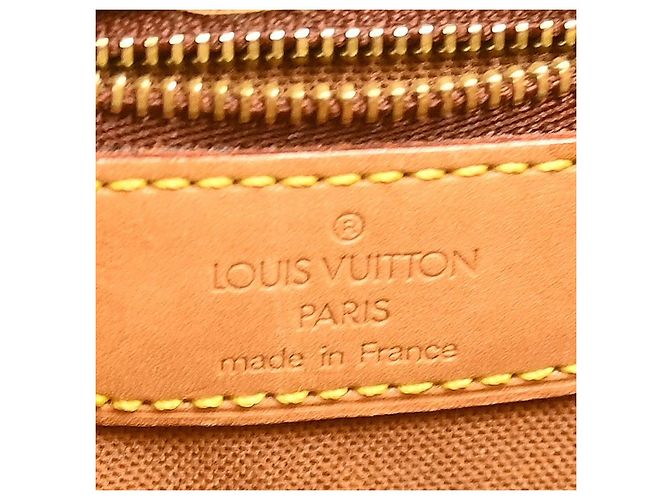 Louis Vuitton Cabas Mezzo Monogram Canvas Marrone - vista 4