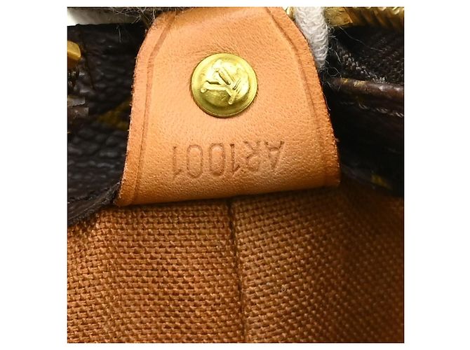 Louis Vuitton Cabas Mezzo Monogram Canvas Marrone - vista 5