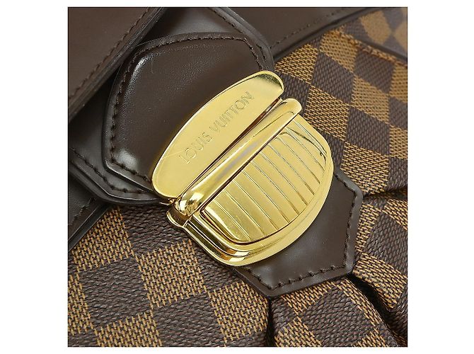 Louis Vuitton Sistina Damier PM Marrone - vista 4