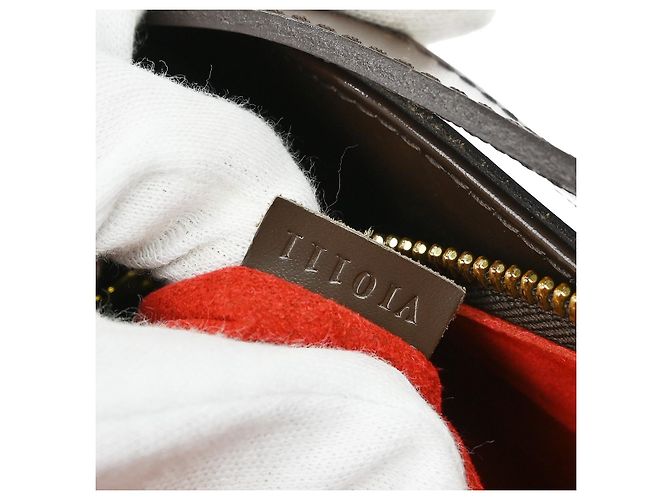 Louis Vuitton Sistina Damier PM Marrone - vista 5