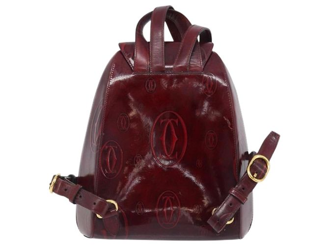 Cartier Happy birthday Patent leather Bordò - vista 2