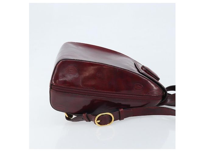 Cartier Happy birthday Patent leather Bordò - vista 3