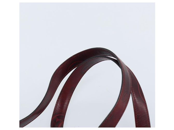 Cartier Happy birthday Patent leather Bordò - vista 7