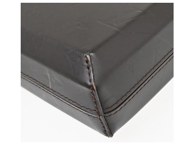 Louis Vuitton Bobby Monogram Glace Leather Marrone - vista 7