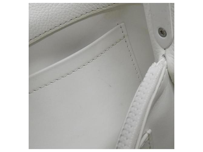 Borsa Louis Vuitton Capucines BB Bianco - vista 8