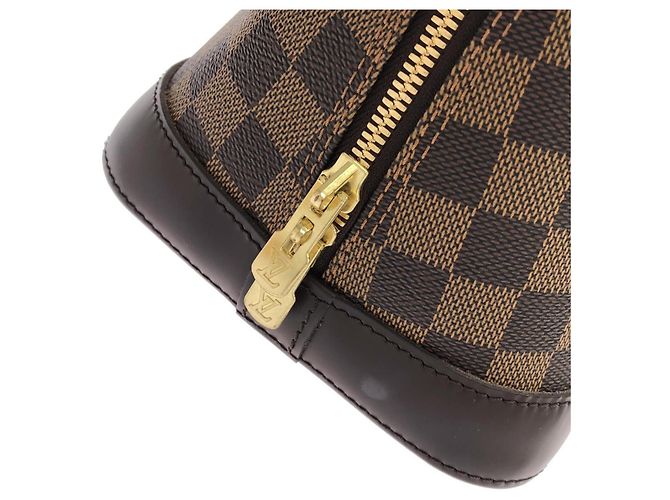 Borsa Louis Vuitton Damier Alma PM Damier ebene - vista 4