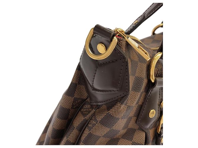 Borsa Louis Vuitton Damier Evora MM Damier ebene - vista 4