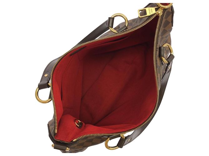 Borsa Louis Vuitton Damier Evora MM Damier ebene - vista 8