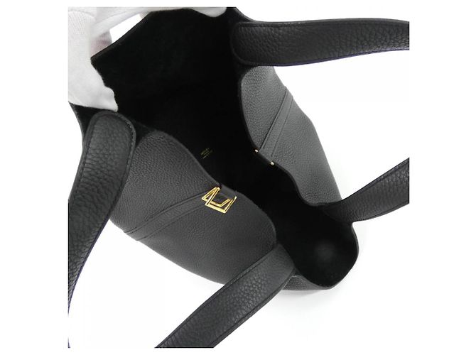 Hermès Hermes Picotin Lock MM Handtasche Schwarz - Ansicht 5