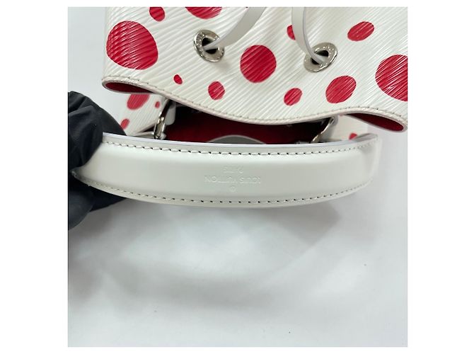 Néonoé Borsa Louis Vuitton x Yayoi Kusama Neo Noe BB Bianco - vista 10