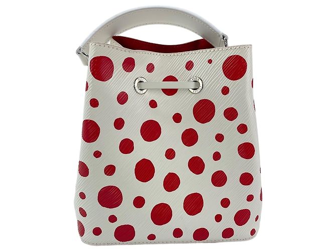 Néonoé Borsa Louis Vuitton x Yayoi Kusama Neo Noe BB Bianco - vista 3