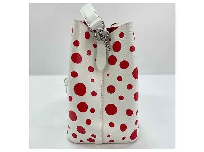 Néonoé Borsa Louis Vuitton x Yayoi Kusama Neo Noe BB Bianco - vista 6
