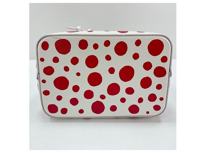 Néonoé Borsa Louis Vuitton x Yayoi Kusama Neo Noe BB Bianco - vista 7