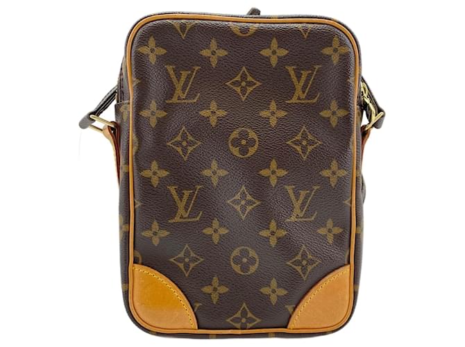 Borsa a Spalla Louis Vuitton Amazon Marrone Blu - vista 3