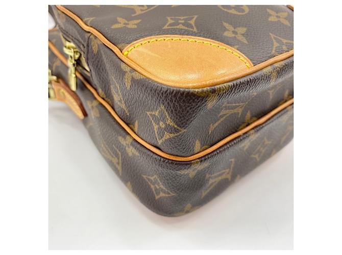 Borsa a Spalla Louis Vuitton Amazon Marrone Blu - vista 8