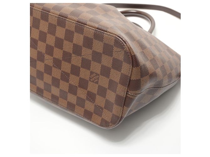 Borsa Louis Vuitton Damier Ebene Siena MM Marrone - vista 6