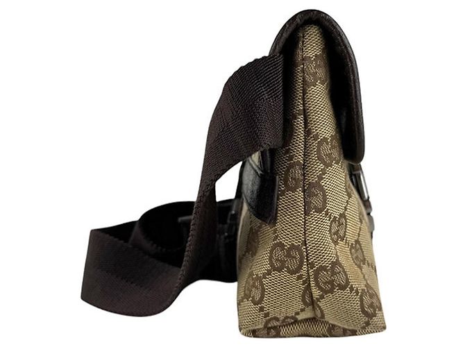 Marsupio Gucci GG Canvas marrone - vista 2